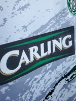 Celtic 2007-08 White Retro Jersey - Image 5