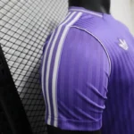 Real Madrid 2025-26 Purple Stripe Co-Branded Jersey Player Version - Image 5