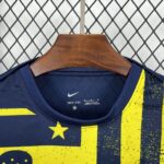 Atletico Madrid 2025-26 Blue Yellow Pre-Match Training Long Sleeve Jersey - Image 5