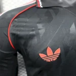 Manchester United 2025-26 Black Red Special Edition Long Sleeve Jersey Player Version - Image 5