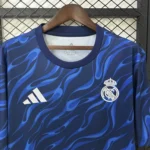 Real Madrid 2025-26 Blue Flames Training Jersey - Image 5