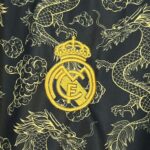 Real Madrid 2025-26 Black Golden Dragon Special Edition Jersey - Image 5