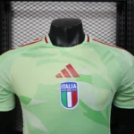 Italy 2025-26 Light Green Leaf Training Jersey Player Version - Image 5