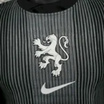 Netherlands 2025-26 Black Striped Goalkeeper Jersey Player Version - Image 5