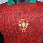 Portugal 2025-26 Red Geometric Anniversary Edition Jersey Player Version - Image 5