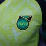 Jamaica 2025-26 Bright Yellow Pattern Jersey Player Version - Image 5