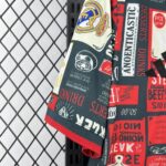Real Madrid 2025-26 Red Black Food Menu Graphic Special Edition Jersey - Image 5