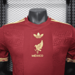 Mexico 2025-26 Gold Cup Edition Red Jersey Player Version - Image 5