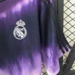 Real Madrid 2025-26 Purple White Tie-Dye Special Edition Jersey - Image 5