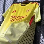 Arsenal 2025-26 Yellow Goalkeeper Jersey - Image 8