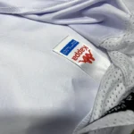 Vasco da Gama 2002-03 White Black Sash Retro Jersey - Image 5