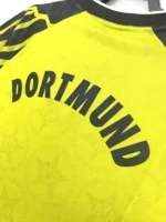 Borussia Dortmund 1994-95 Home Retro Jersey - Image 4