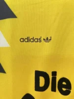 Borussia Dortmund 1989-90 Home Retro Jersey - Image 5