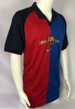 Barcelona 1999-00 Home Commemorative Edition Retro Jersey - Image 5
