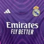 Real Madrid 2025-26 Purple Goalkeeper Kids Kit - Image 5