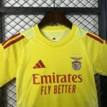 Benfica 2025-26 Yellow Goalkeeper Kids Kit - Image 5