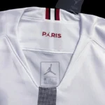 PSG 2018-19 White Retro Jersey - Image 5