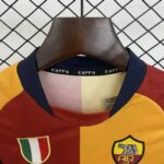 AS Roma 2001-02 Home Kids Kit - Image 5