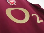 Arsenal 2005-06 Home Retro Jersey - Image 5