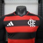 Flamengo 2025-26 Home Long Sleeve Jersey Player Version - Image 5