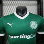 Palmeiras 2025-26 Home Jersey With All Sponsors Player Version - Image 5
