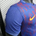 Barcelona 2025-26 Blue Red Brush Special Edition Jersey Player Version - Image 5