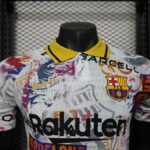 Barcelona 2025-26 Graffiti Special Edition Jersey Player Version - Image 5