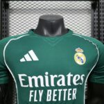 Real Madrid 2025-26 Green Special Edition Jersey Player Version - Image 5