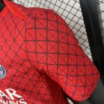 PSG 2025-26 Red Geometric Special Edition Jersey Player Version - Image 5