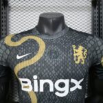 Chelsea 2025-26 Green Snake Pattern Special Edition Jersey Player Version - Image 5