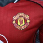 Manchester United 2025-26 Home Jersey Long Sleeve Player Version - Image 5
