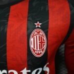 AC Milan 2025-26 Home Long Sleeve Jersey Player Version - Image 5