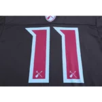 Iron Maiden x West Ham United Black Retro Jersey - Image 5