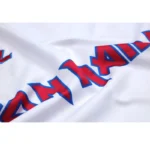 Iron Maiden x West Ham United White Retro Jersey - Image 5