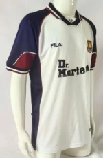 West Ham United 1999-01 Away Retro Jersey - Image 5