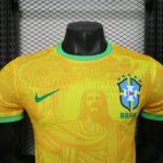Brazil 2025-26 Yellow Christ the Redeemer Special Edition Jersey Player Version - Image 5
