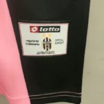 Juventus 2002-03 Pink Black Retro Jersey - Image 5