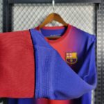 Barcelona 2012-13 Home Retro Long Sleeve Jersey - Image 5