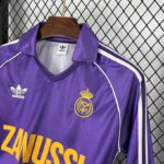 Real Madrid 1984-85 Third Retro Long Sleeve Jersey - Image 5