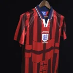 England 1998-99 Away Retro Jersey - Image 5