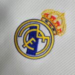 Real Madrid 2019-20 Home Retro Long Sleeve Jersey - Image 5