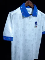 Italy 1994-95 Away Retro Jersey - Image 5