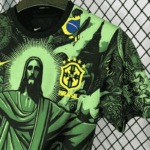 Brazil 2025-26 Jesus Green Black Special Edition Jersey - Image 9