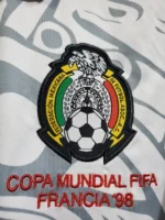 Mexico 1998-99 White Retro Jersey - Image 5