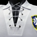Brazil 2004-05 White Retro Jersey - Image 5