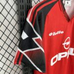 AC Milan 1998-99 Red Away Retro Jersey - Image 6