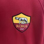 AS Roma 2017-18 Home Retro Long Sleeve Jersey - Image 6