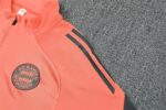 Bayern Munich 2025-26 Orange Half Zip Long Sleeve Training Kit - Image 6