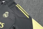 Real Madrid 2025-26 Dark Grey Half Zip Long Sleeve Training Kit - Image 6