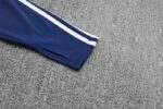 Real Madrid 2025-26 Royal Blue Half Zip Long Sleeve Training Kit - Image 6